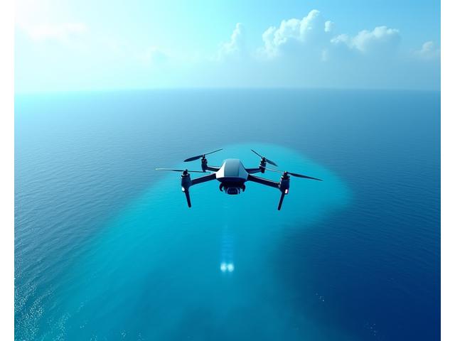 ドローンと衛星画像が映し出す広域海洋情報